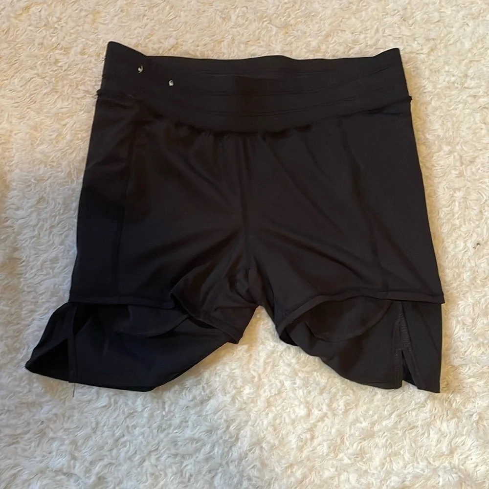 Xersion Black mini skirts and shorts